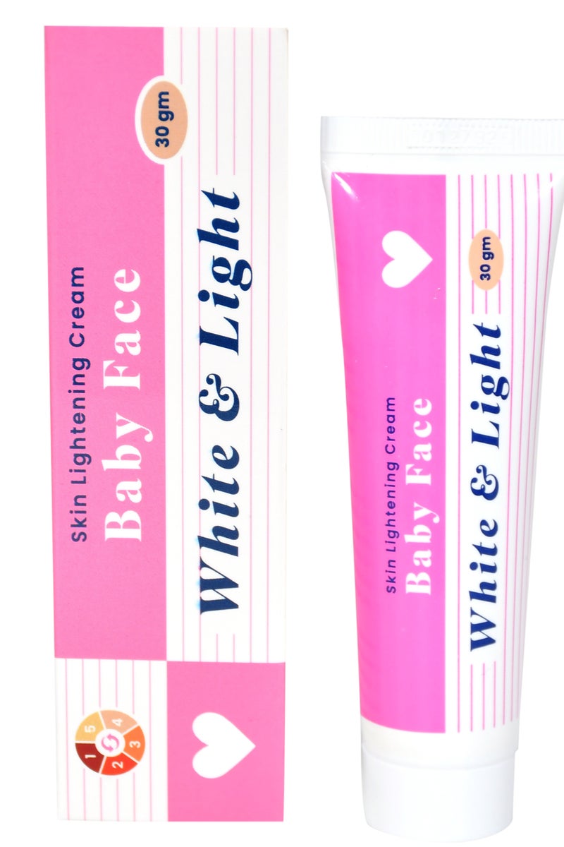 بيبي فيس وايت اند لايت كريم تفتيح البشرة 30 جرام