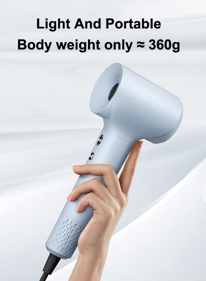 ENCHEN High Speed Hair Dryer H3, 200 Million Negative Ionic Blow Dryer with 110,000 RPM Brushless Motor 1500W Powerful Fast Drying High-Speed Low Noise Hairdryer with Magnetic Attachments - Image 2