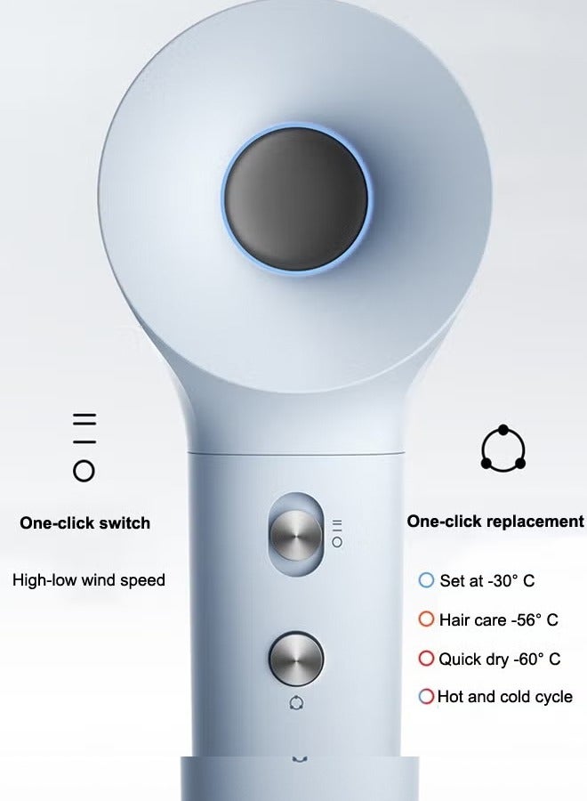 ENCHEN High Speed Hair Dryer H3, 200 Million Negative Ionic Blow Dryer with 110,000 RPM Brushless Motor 1500W Powerful Fast Drying High-Speed Low Noise Hairdryer with Magnetic Attachments - Image 5