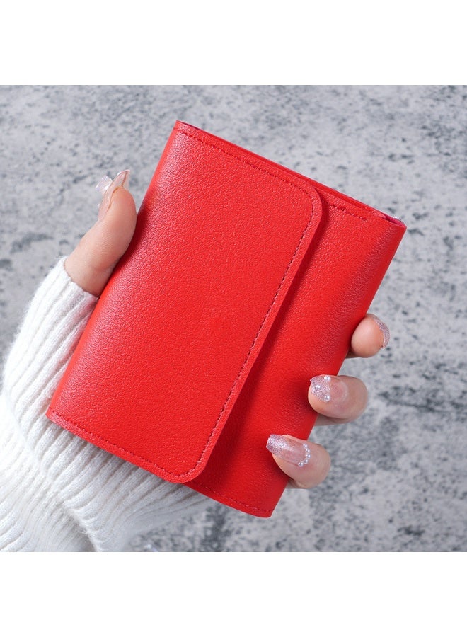 NIBEMINENT Minimalist Multi-Functional Short Women's Wallet  - Image 1