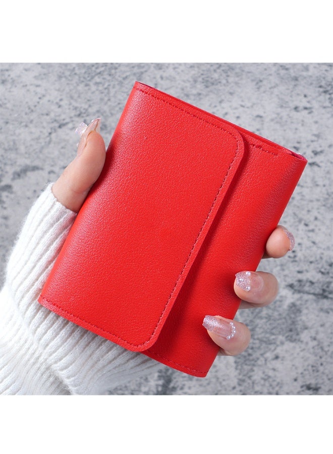 NIBEMINENT Minimalist Multi-Functional Short Women's Wallet  - Image 2