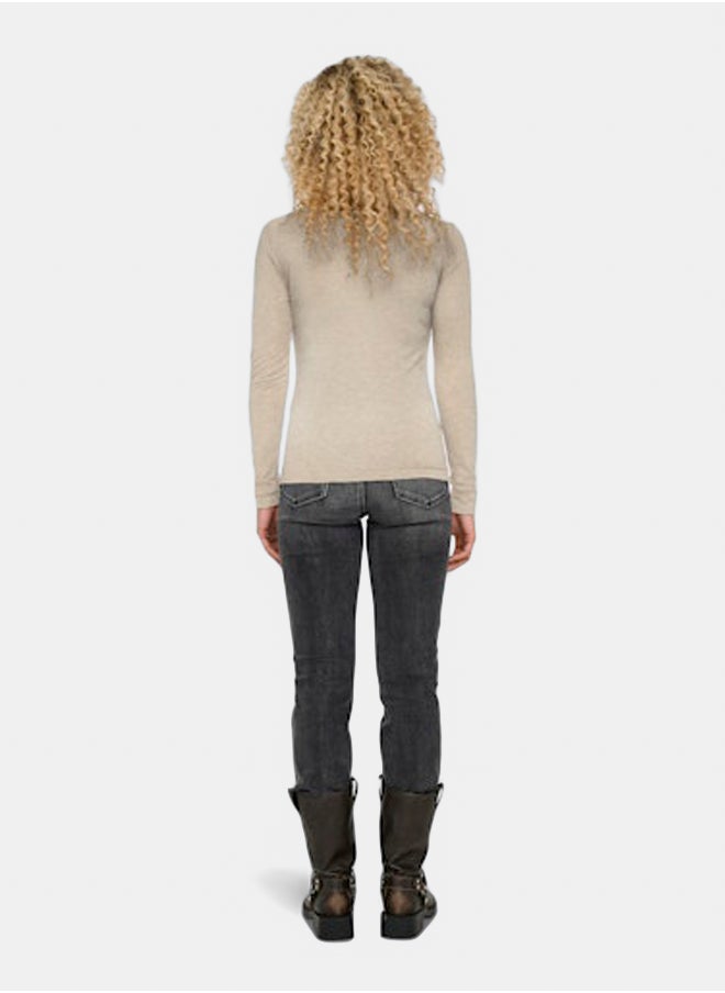 ONLY - Onlsia L/S O-Neck Top Box Jrs - Image 1