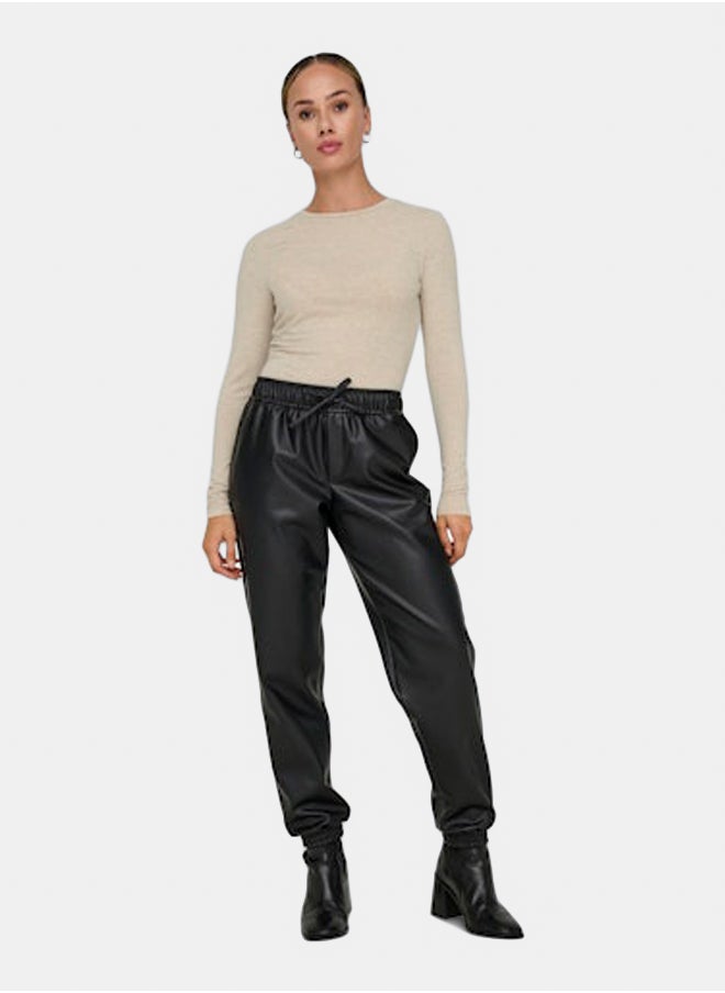ONLY - Onlsia L/S O-Neck Top Box Jrs - Image 1