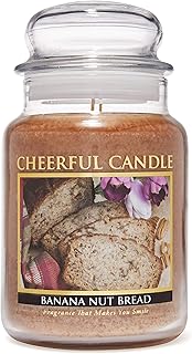 A Cheerful Giver A Cheerful Giver Banana Nut Bread Jar Candle, 24-Ounce  - Image 1