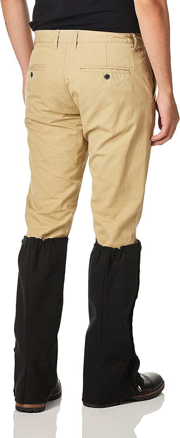 Rubies Men's Steampunk Faux Suede Spats Costume Accessory for Themed Parties and Halloween, Black, One Size - Image 3