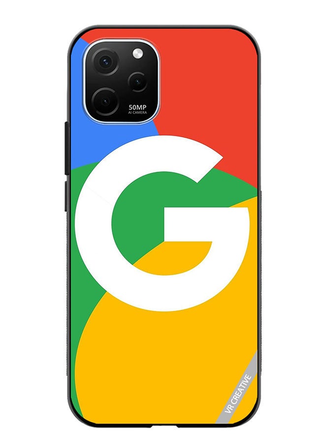 VR CREATIVE Protective Case Cover For Huawei Enjoy 50z Google Logo Design Multicolour - Image 1
