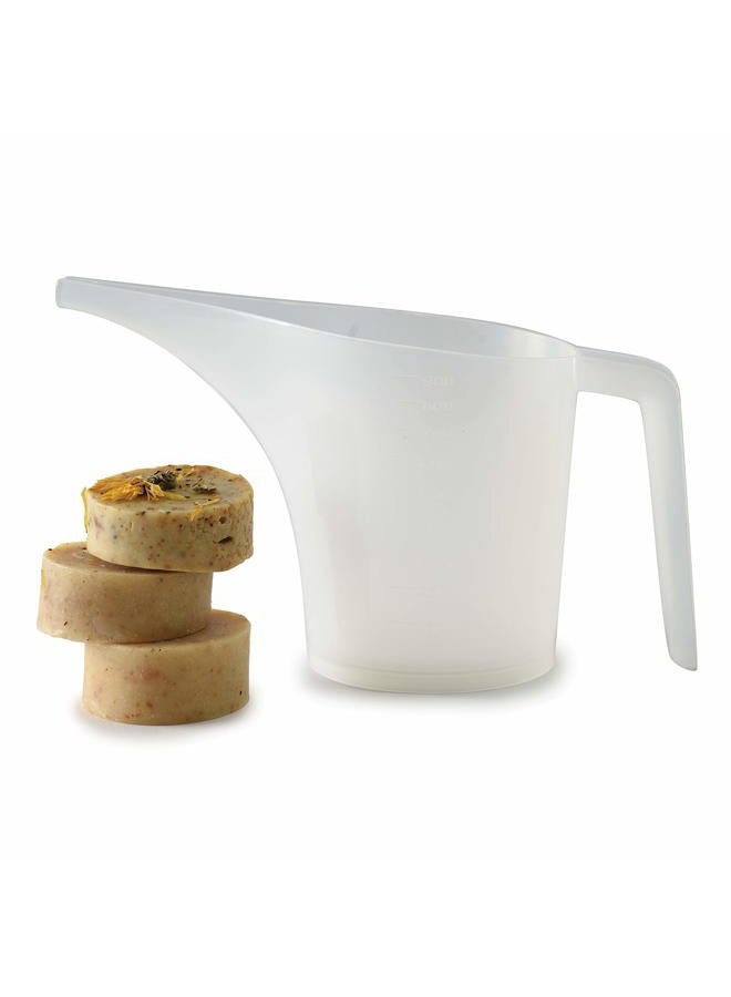 Norpro Measuring Funnel Pitcher, White, 3.5-Cup - Image 2