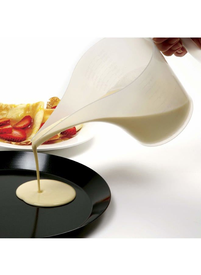 Norpro Measuring Funnel Pitcher, White, 3.5-Cup - Image 3