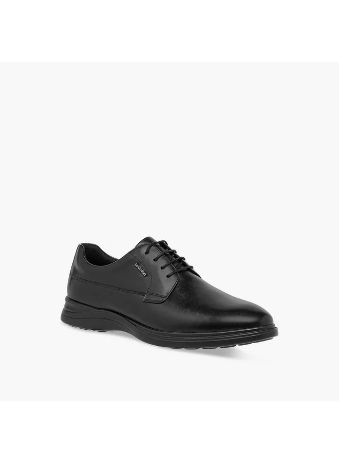 Le Confort Men Solid Derby Shoes with Lace-Up Closure