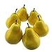 Gresorth 6pcs Artificial Pear Decoration Fake Fruit Lifelike Simulation Food Home Party Kitchen Photography Props - Image 2