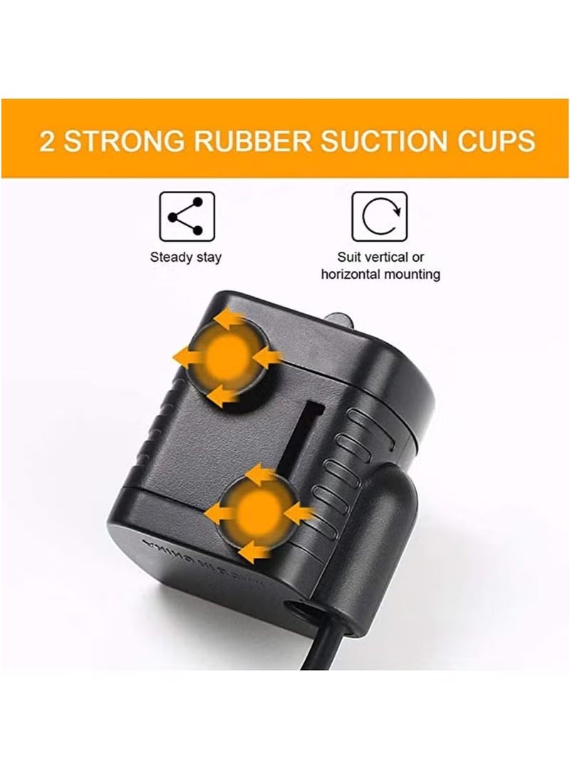 Submersible Water Pump, Mini Ultra-Quiet Fountain Water Pump, Dry Burning Replacement Pump for Pet Fountain, Aquarium,Fish Tank, Statuary Water Pump Hydroponics - Image 4