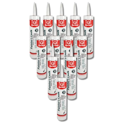 Red Devil 0746 Painters Caulk, 10.1 Fl Oz (Pack of 12) - Image 1