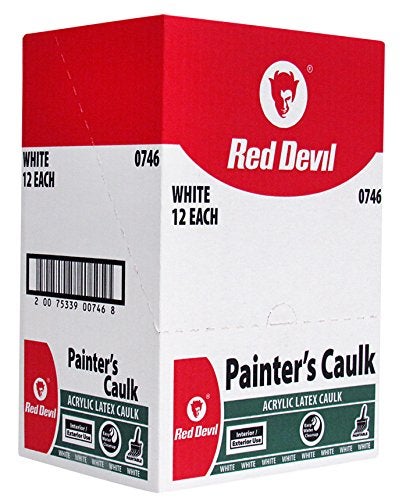 Red Devil 0746 Painters Caulk, 10.1 Fl Oz (Pack of 12) - Image 4