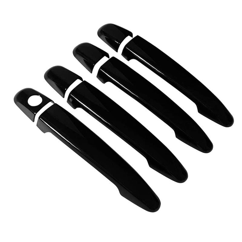 DEYTOP Door Handle Cover for Toyota Camry 20072011Tacoma 20052015 Door Handle Covers for Highlander 20082013 Door Handle Protector for Lexus RX330RX350 Gloss Black