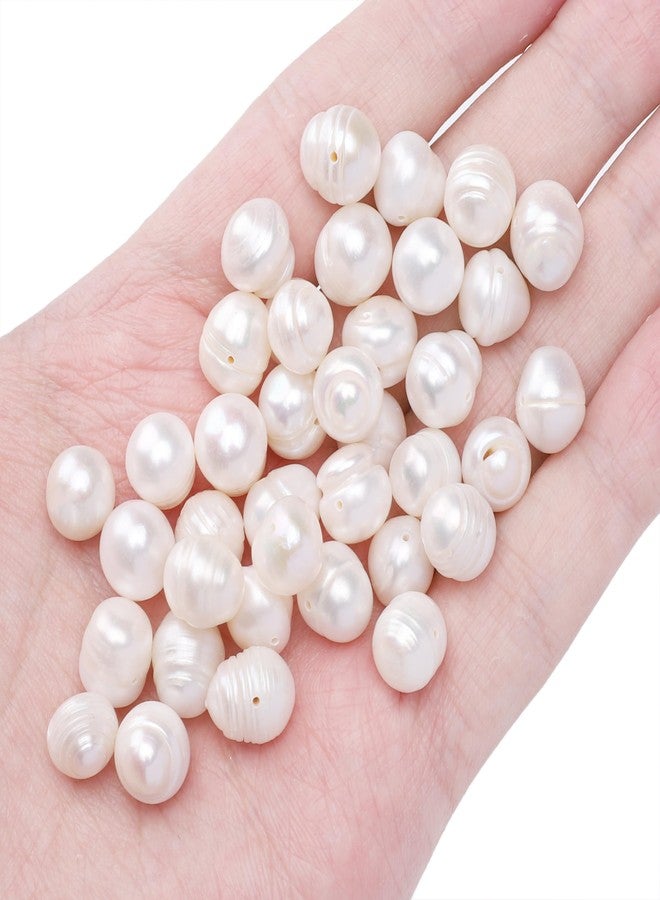 BEADIA Natural Pearl Beads Potato 10-11mm White Freshwater Cultured Loose Gemstone Beads for DIY Jewelry Making 13.8''/Strand HQ - Image 5