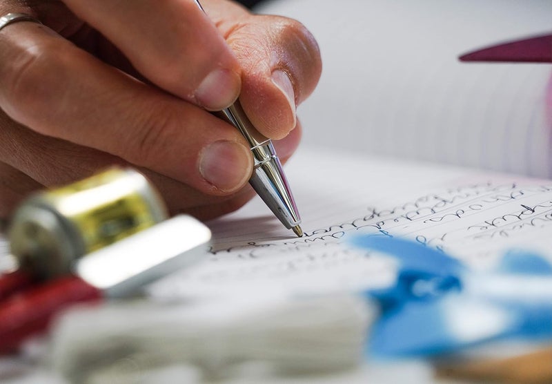 Cross Chrome Ballpoint Pen with Polished Chrome Finish - Image 5