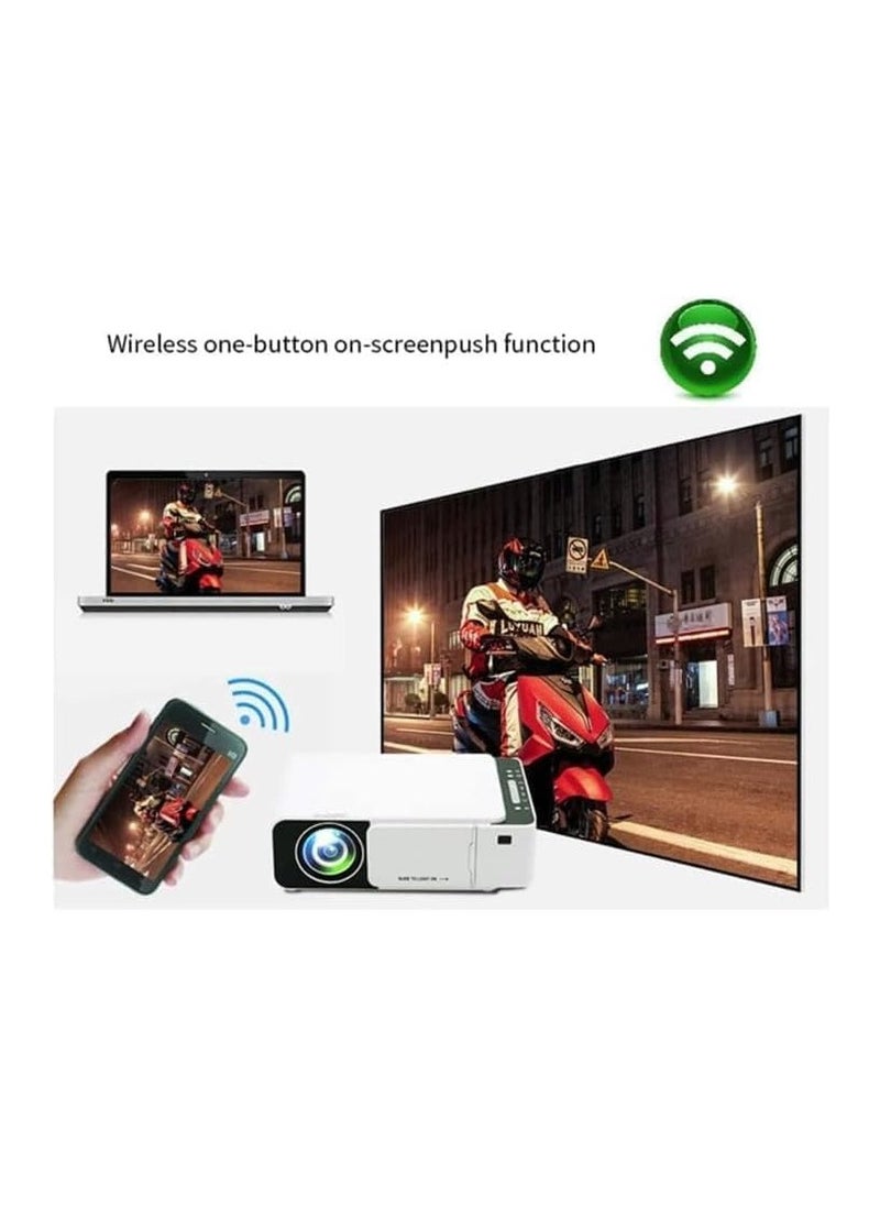 borrego - Borrego Projector T5 Ultra HD LED Smart Projector With Higher Resolution Brightness - Image 1