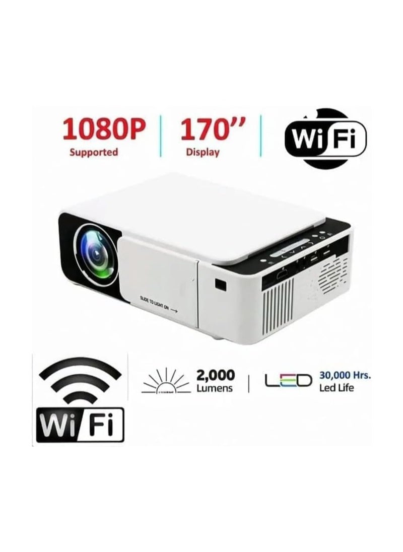borrego - Borrego Projector T5 Ultra HD LED Smart Projector With Higher Resolution Brightness - Image 1