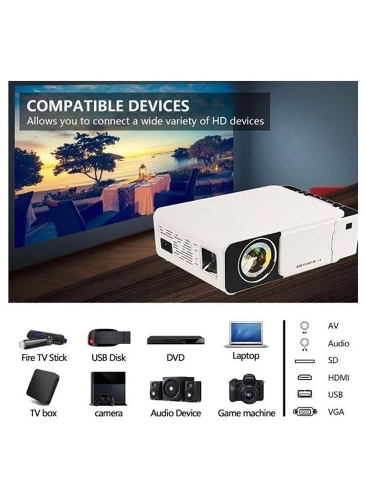 borrego - Borrego Projector T5 Ultra HD LED Smart Projector With Higher Resolution Brightness - Image 1