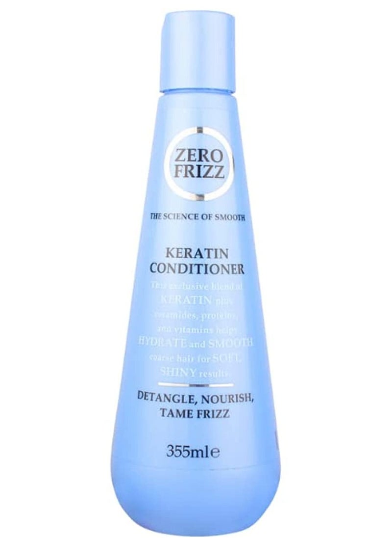 Zero Frizz Keratin Conditioner 355ml  - Image 1