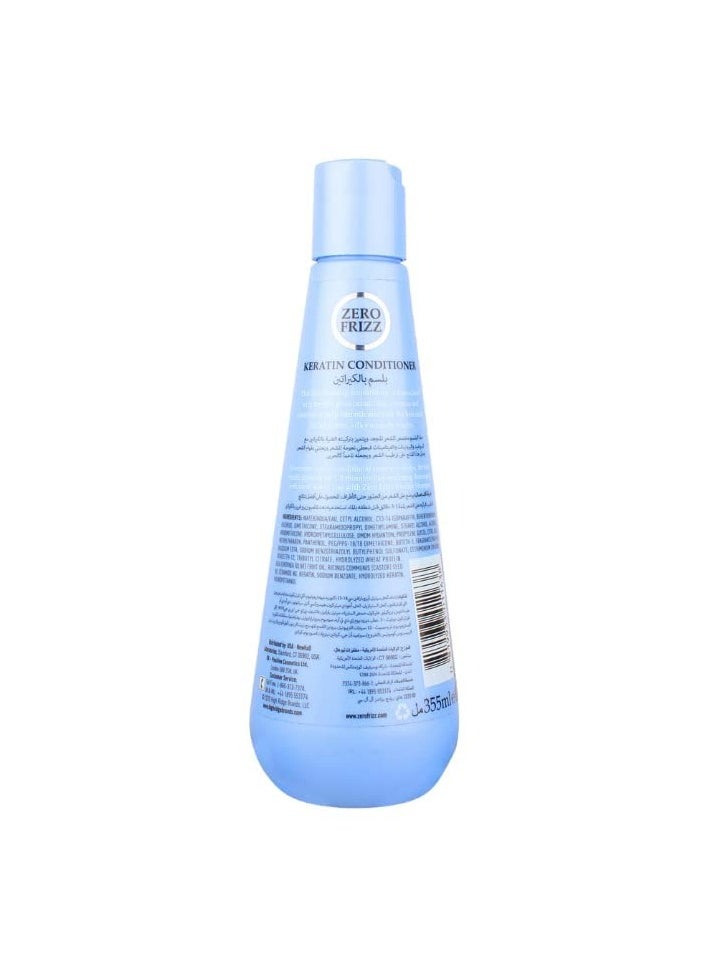 Zero Frizz Keratin Conditioner 355ml  - Image 2
