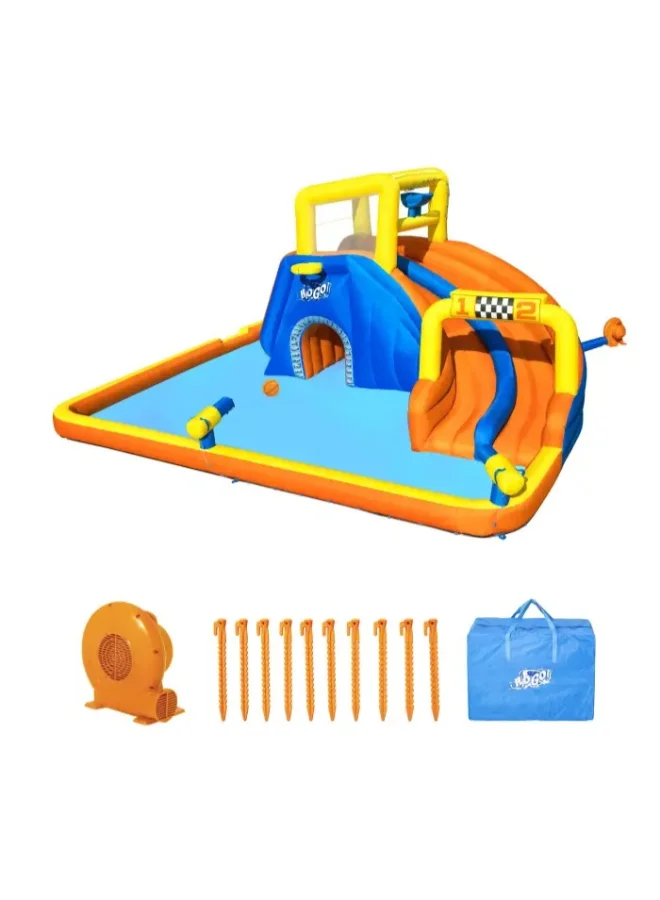بست واي Super Speedway Mega Water Park 18'1" x 16'6" x 8'8"/5.51m x 5.02m x 2.65m