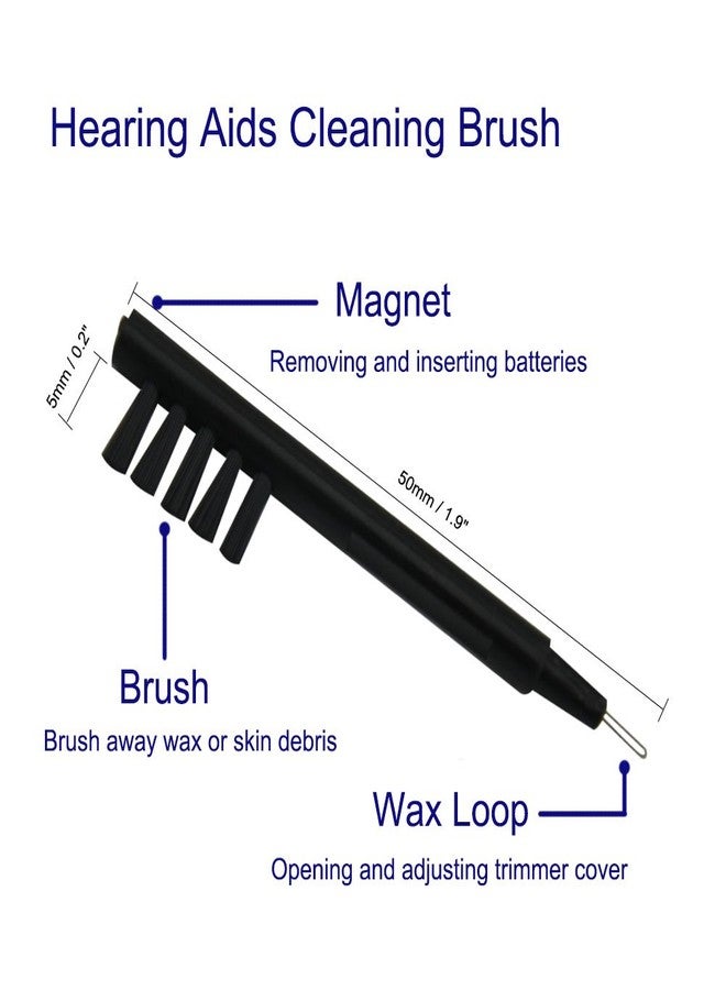 Rehear Hearing Amplifier Cleaning Brush with Wax Loop and Magnet (pack of 6) XC… - Image 2