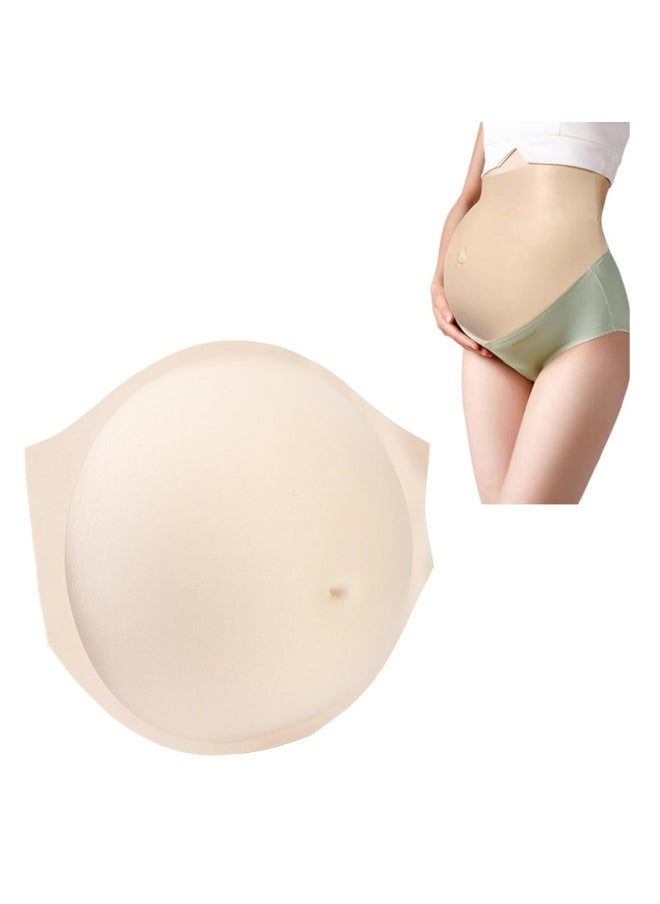 WYBOT - Silicone Pregnant Belly, 6 To 9 Months Artificial Fake Pregnant Belly Skin For Actors Pregnant Women - Image 1