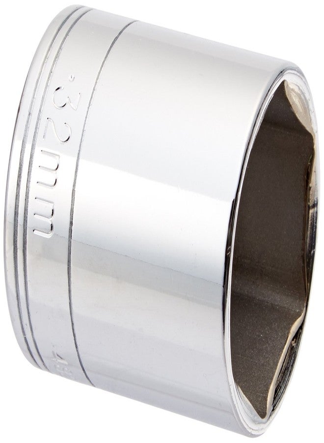 اس كي كي SK Tools USA محرك ١/٢ بوصة، ٣٢ مم، ٦ نقاط، مقبس كروم قياسي | ٤٨٢٣٢ - Image 1