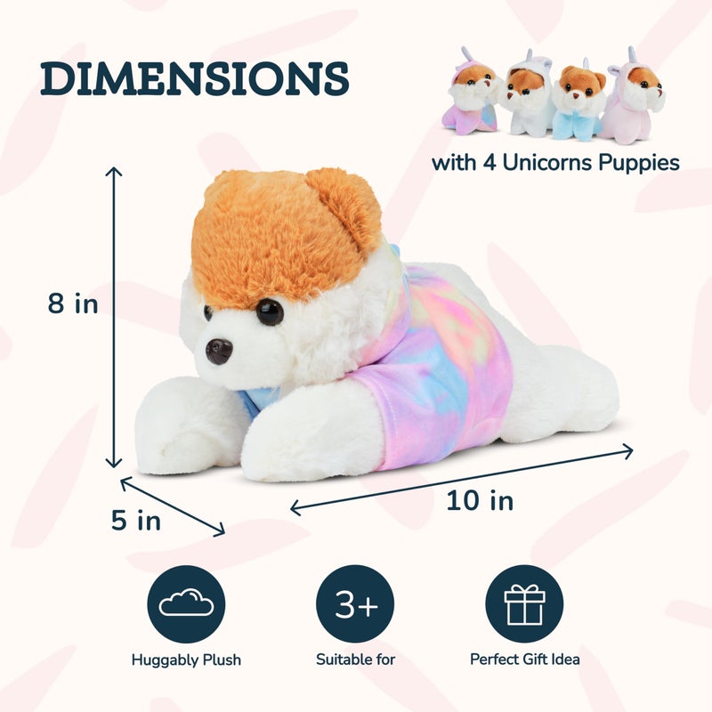 PixieCrush Bernese Dog Stuffed Animals with Babies Inside - 5-Piece Set of Mommy and Puppies Plush for Imaginative Play - Soft Cuddly Companion for Kids - Stuffed Animals for Girls Ages 3 to 8 Years - Image 3