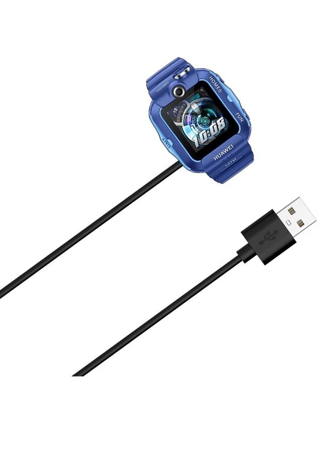 Charger Compatible for Huawei Watch Fit 3/Fit/Fit 2/Fit Mini,Huawei Band 6/ Band 7,Huawei 4X,Honor Watch ES,Honor Band 6-Smart Watch Replacement USB Charger Charging Cable 100cm Black - Image 4