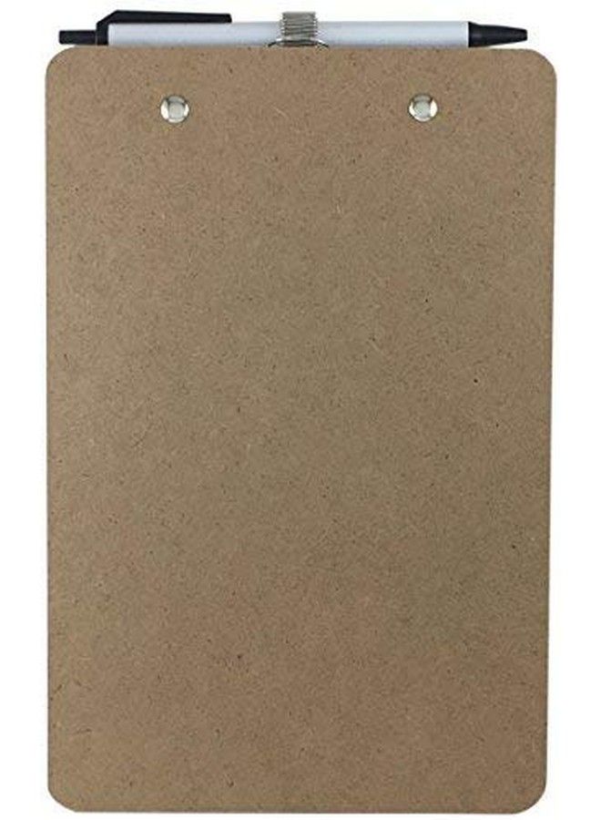Trade Quest Pen Holder Memo Clipboards 6'' X 9'' (12 Pack) (Pen Included) - Image 5