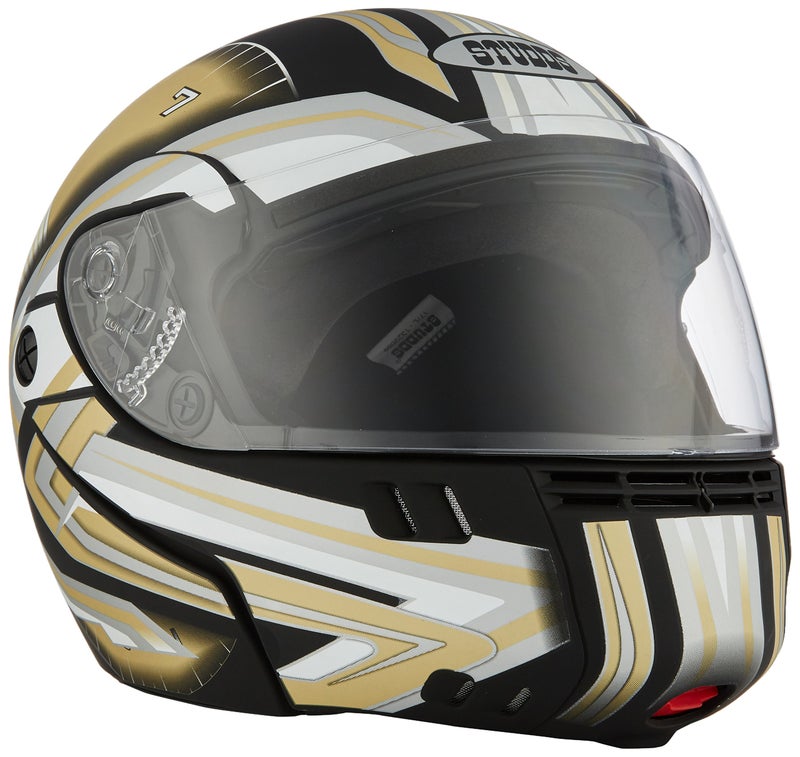 Studds Ninja 3G D1 Full Face Helmet (Matt Black N12, m) - Image 1