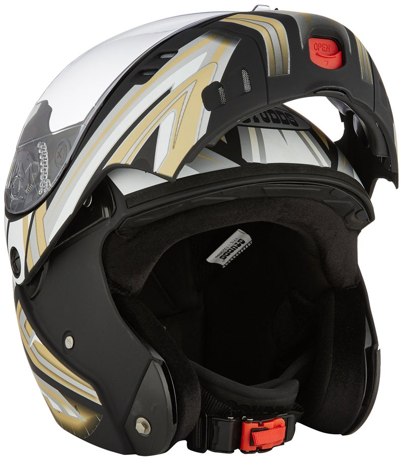 Studds Ninja 3G D1 Full Face Helmet (Matt Black N12, m) - Image 5