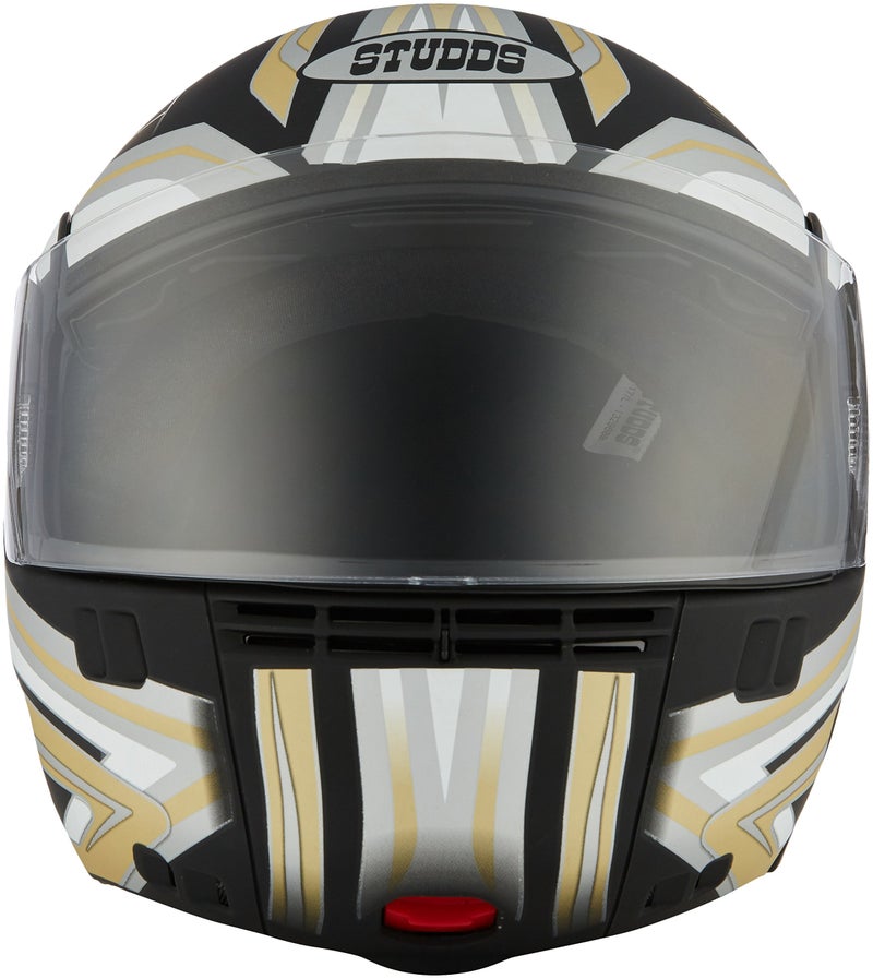 Studds Ninja 3G D1 Full Face Helmet (Matt Black N12, m) - Image 3