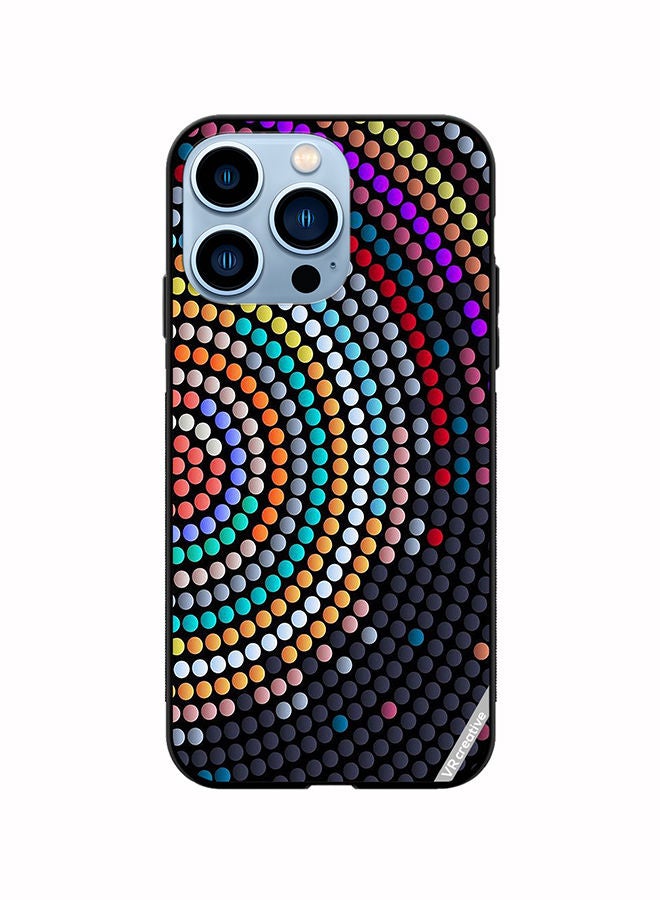VR CREATIVE Protective Case Cover For Apple iPhone 13 Pro Loads Of Color Art Design Multicolour - Image 1