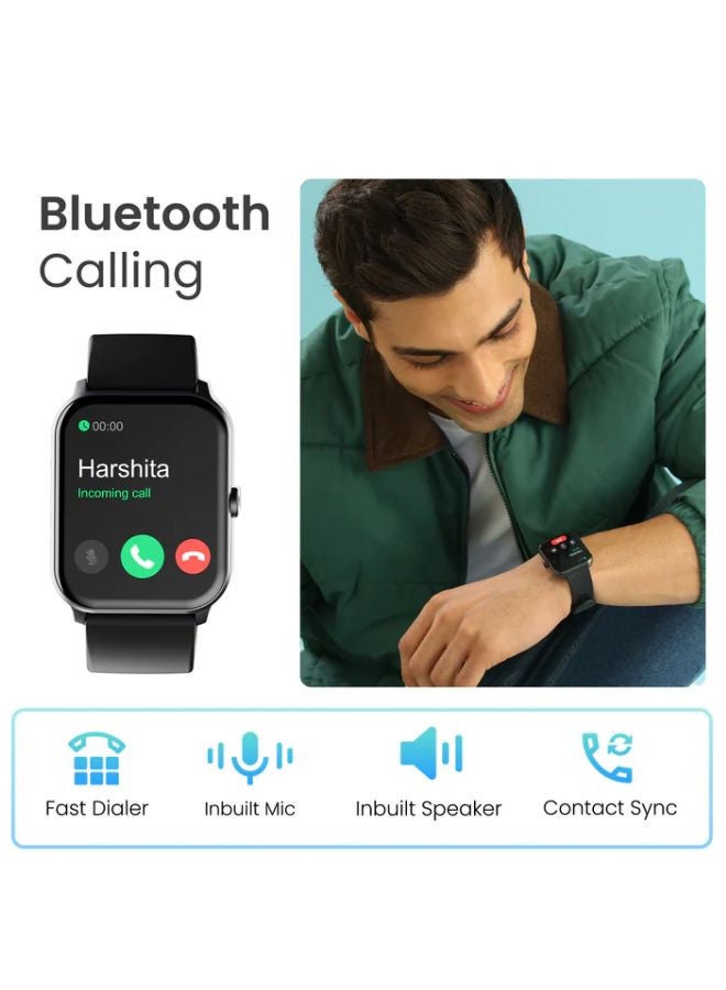 Ambrane Wise Eon 1.69 ”LucidDisplay Smartwatch Green - Image 3