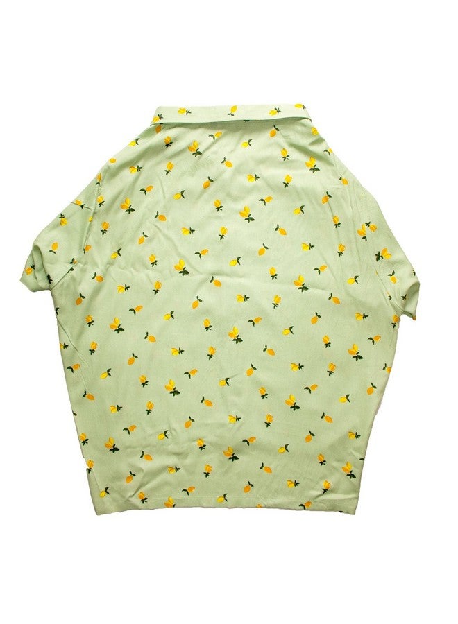روسيبين قميص طوق كلب من Pet Green Mangos | قميص نصف كم من القماش Softtech / ملابس / ملابس هدية للكلاب. (M) - Image 4