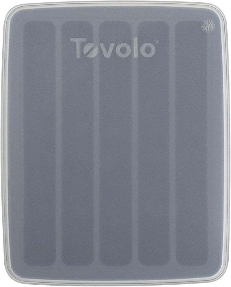 Tovolo صينية قالب ثلج زجاجة الماء من توفولو - صانع ثلج سيليكون فحم ل 5 أعواد ثلج مجمدة - Image 1