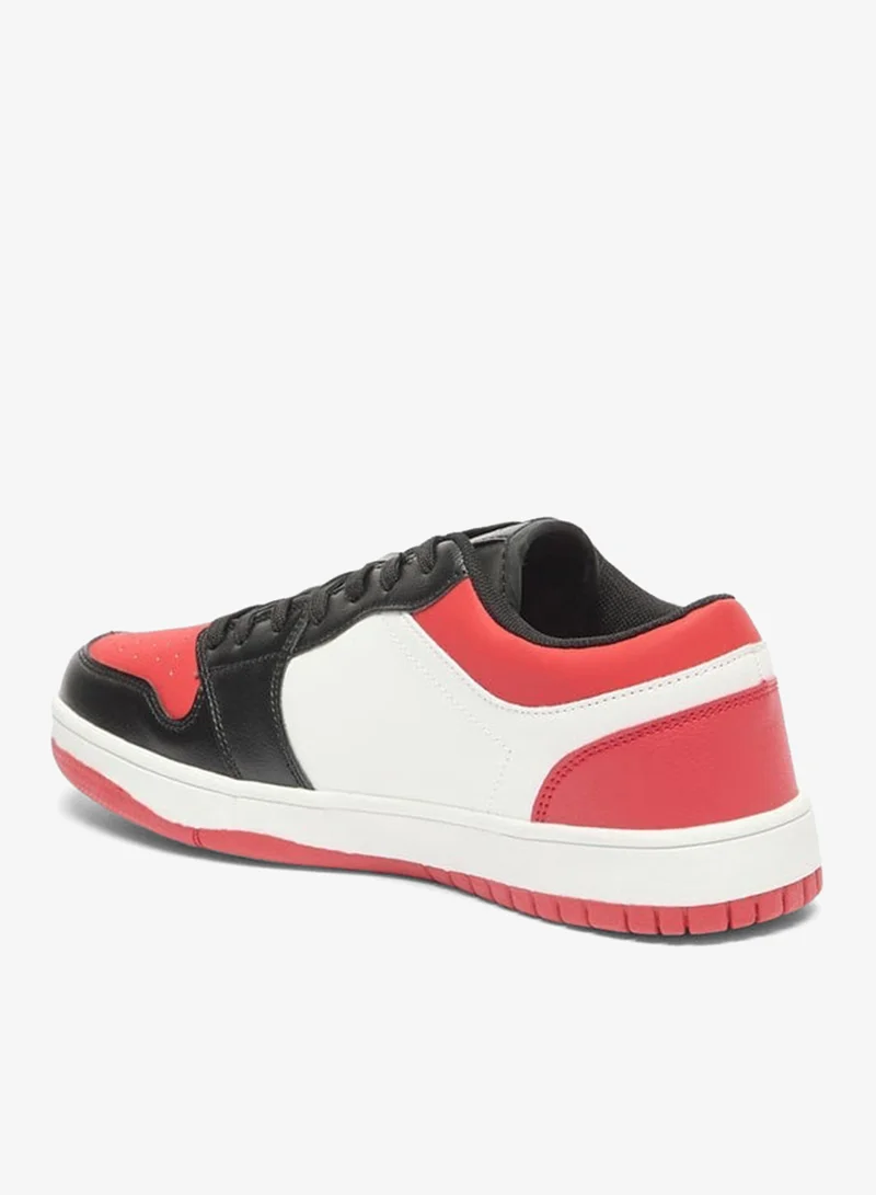 Oaklan by Shoexpress Men's Colourblock Shoes with Lace-Up Closure