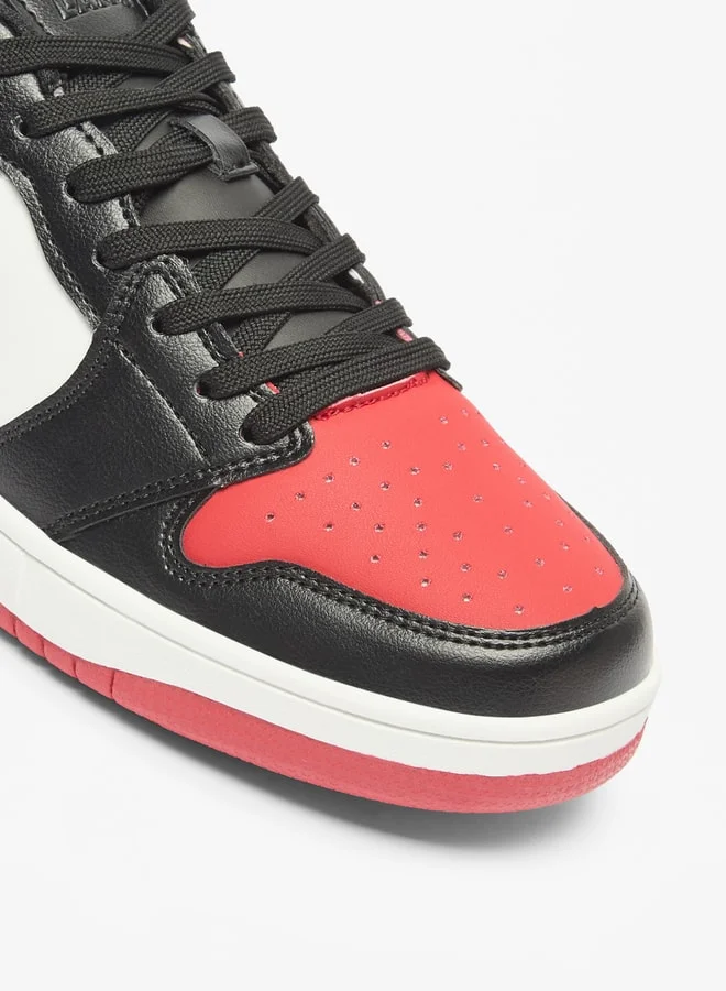 Oaklan by Shoexpress Men's Colourblock Shoes with Lace-Up Closure