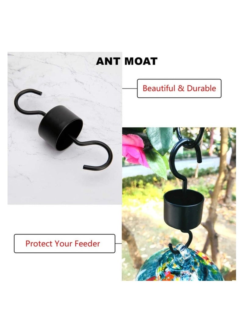 شو وو Hummingbird Feeders Base Set, Outdoors Patio Feeder Accessories Includes Base, 1 Pcs Replacement Seal Rings, 2 PCS Moat Hook and Brushes - Image 5