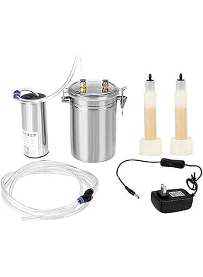Electric Milking Machine for Sheep 2L Stainless Steel Portable Milker - Image 1