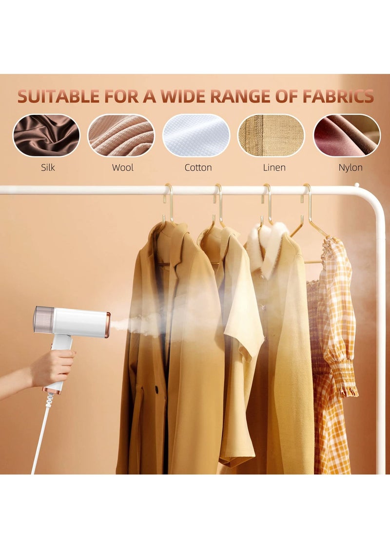 SYOSI Handheld Steamer for Clothes, Portable Foldable 1000w 120ml Fabric Wrinkle Remove, 20 Second Fast Heat-up for Home Office Travel - Image 4