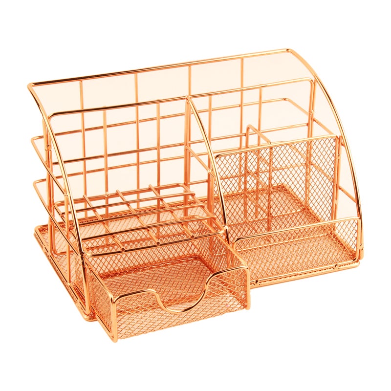 Simba Metal Multi Purpose Desk Organizer Gold Model WDN1911084