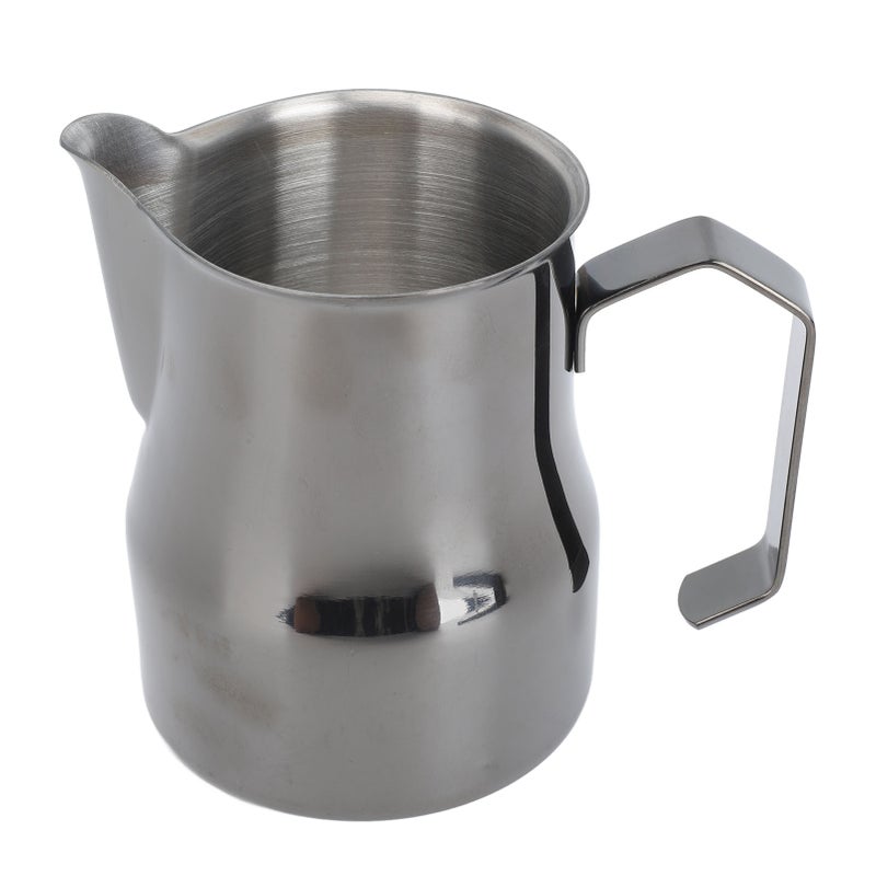 Milk Frothing Pitcher 450Ml Ti Black 304 Stainless Steel Drip Free Eagle Spout - Comfortable Grip Handle Professional Frothing Cup for Home Barista Latte Art Coffee Making - Image 5