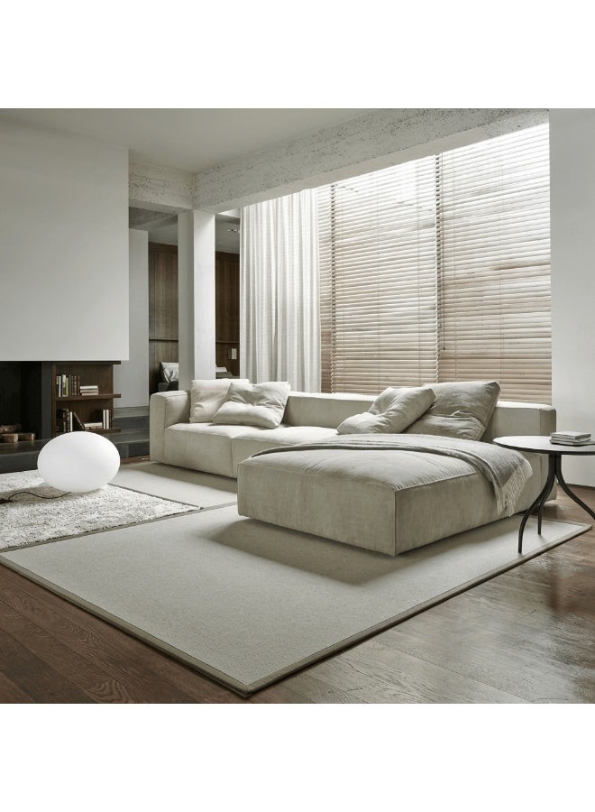 Mardod Saudi L-shaped corner sofa made of MDF wood and linen fabric with comfortable upholstery - ICSOF10 - Image 1