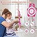 GMAOPHY 2 Pack Bow and Arrow Toy for 5 6 7 8 9 10 11 12 Year Old Boys Birthday for Kids Indoor Outdoor Sport Games Toys for Ages 48 812 LED Light Up Archery Set with 20 Toy Arrows Pink - Image 4
