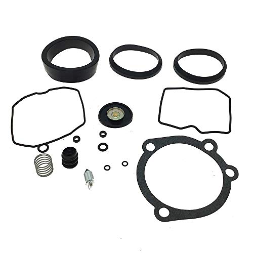 YUTOCOOL Carburetor Carb Rebuild Kit for 1990-Up CV Type Harley Davidson XL1200 883 - Image 2