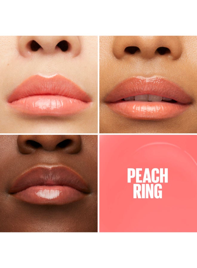 MAYBELLINE NEW YORK MAYBELLINE LIFTER GLOSS WITH HYALURONIC ACID, HYDRATING LIP GLOSS, HIGH SHINE, MOISTURIZING,  022 peach ring  - Image 4